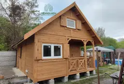 CRA1 PLUS – drewniany domek mieszkalny, 25m² z ociepleniem