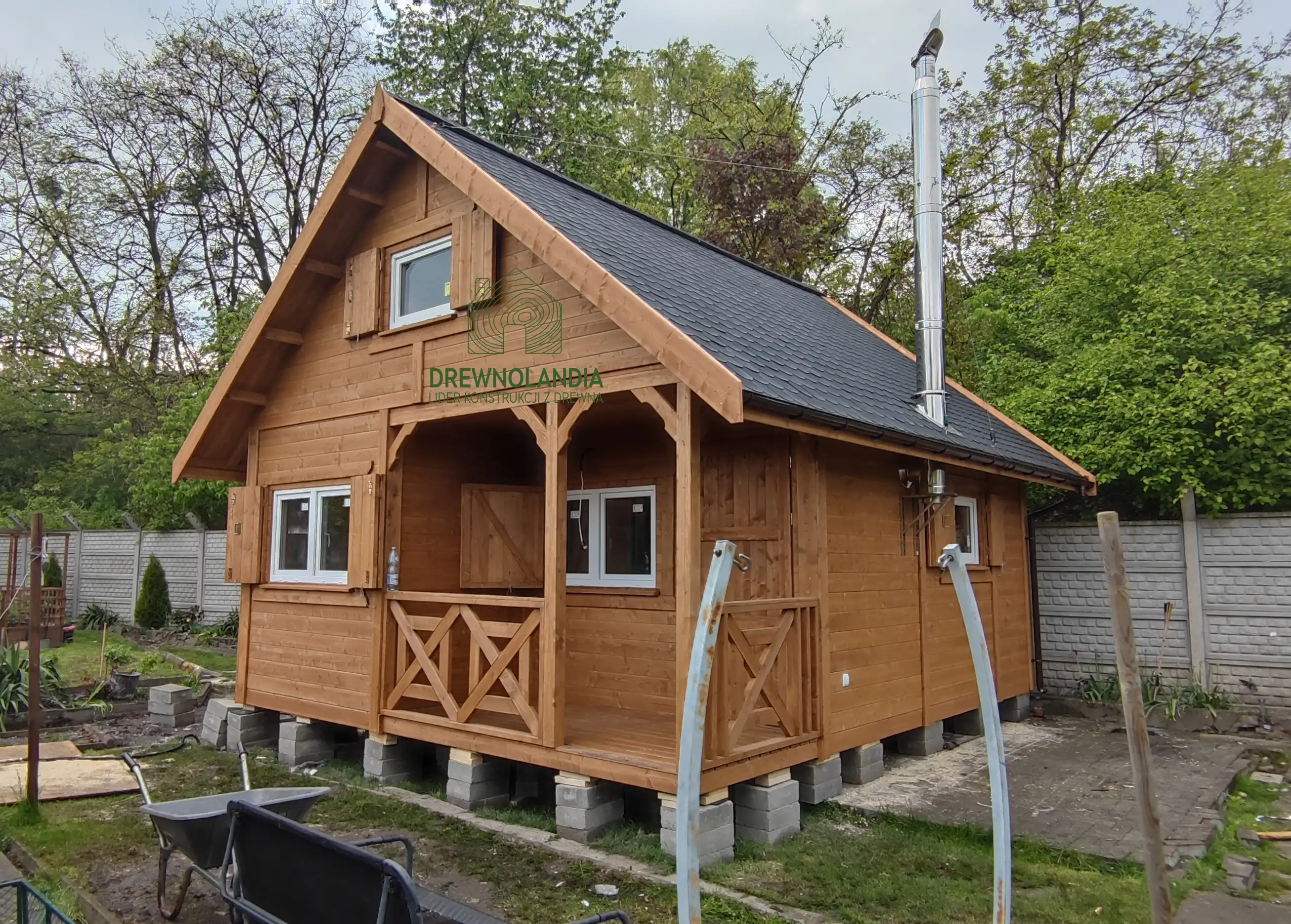 CRA1 PLUS – całoroczny domek mieszkalny z antresolą, 25m²