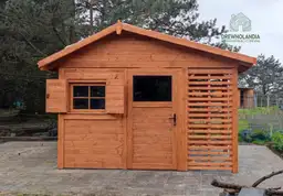 Domek gospodarczy z drewna Bonifacy - 3x2,5m  - zdjęcie 15