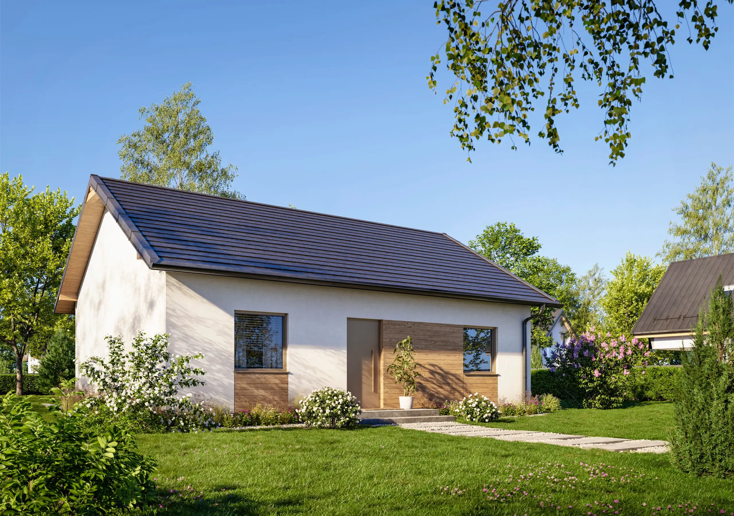 Dom mieszkalny całoroczny DREWNOLANDIA V3  - WT 2021 