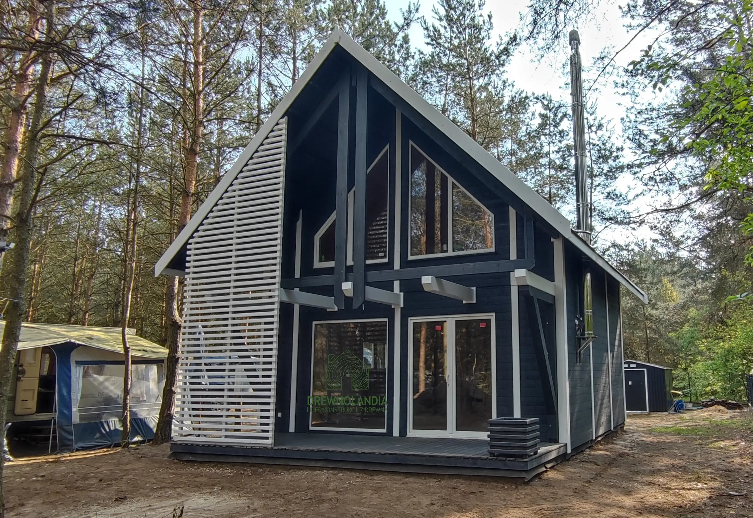 Domek mieszkalny całoroczny CRA10 PLUS - WT 2021 – 35 m²