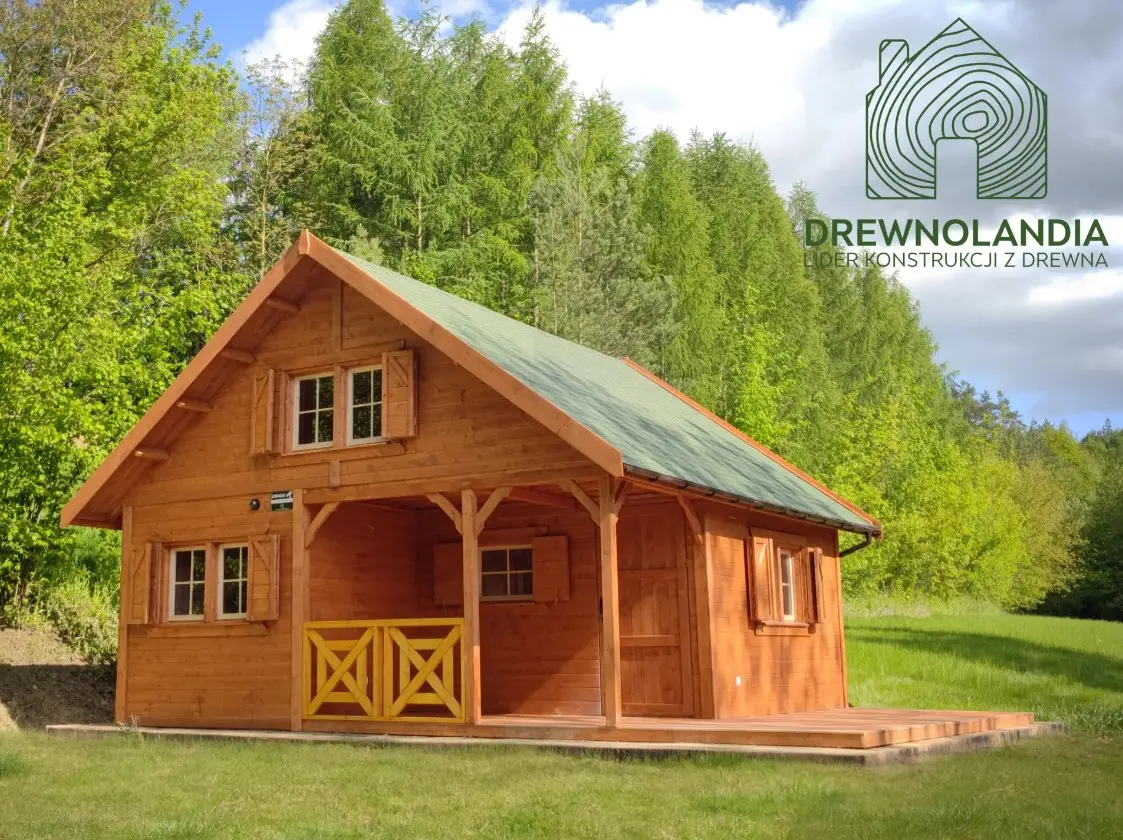 Domek rekreacyjny całoroczny CRA4 - wersja 2 - V2 - 35 m²