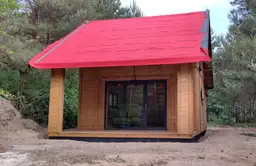 Domek letniskowy Michał – wymiary 7x5m – 35m² z antresolą – funkcjonalny i elegancki