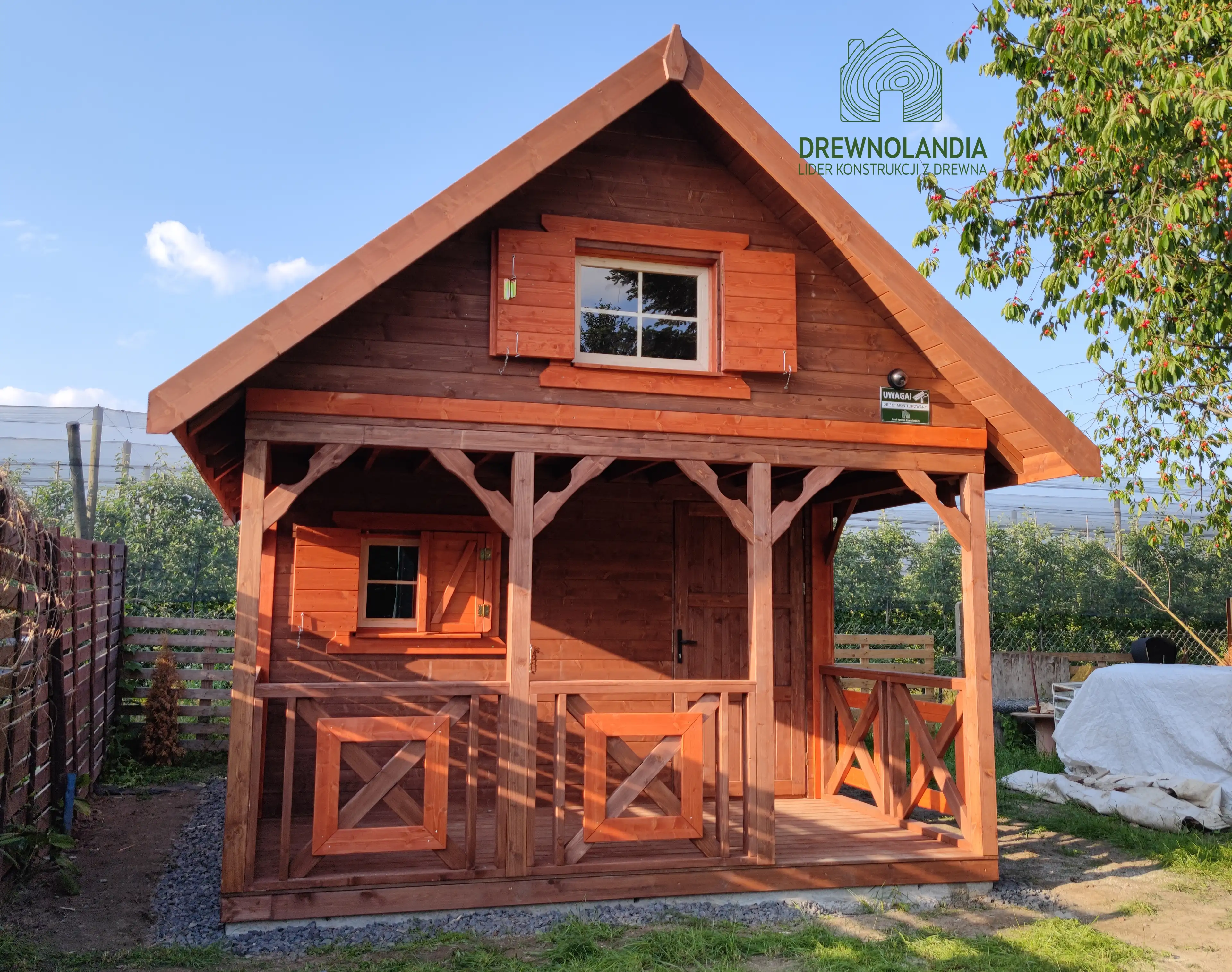 Domek letniskowy "Amadeusz I", drewniany, 20m2