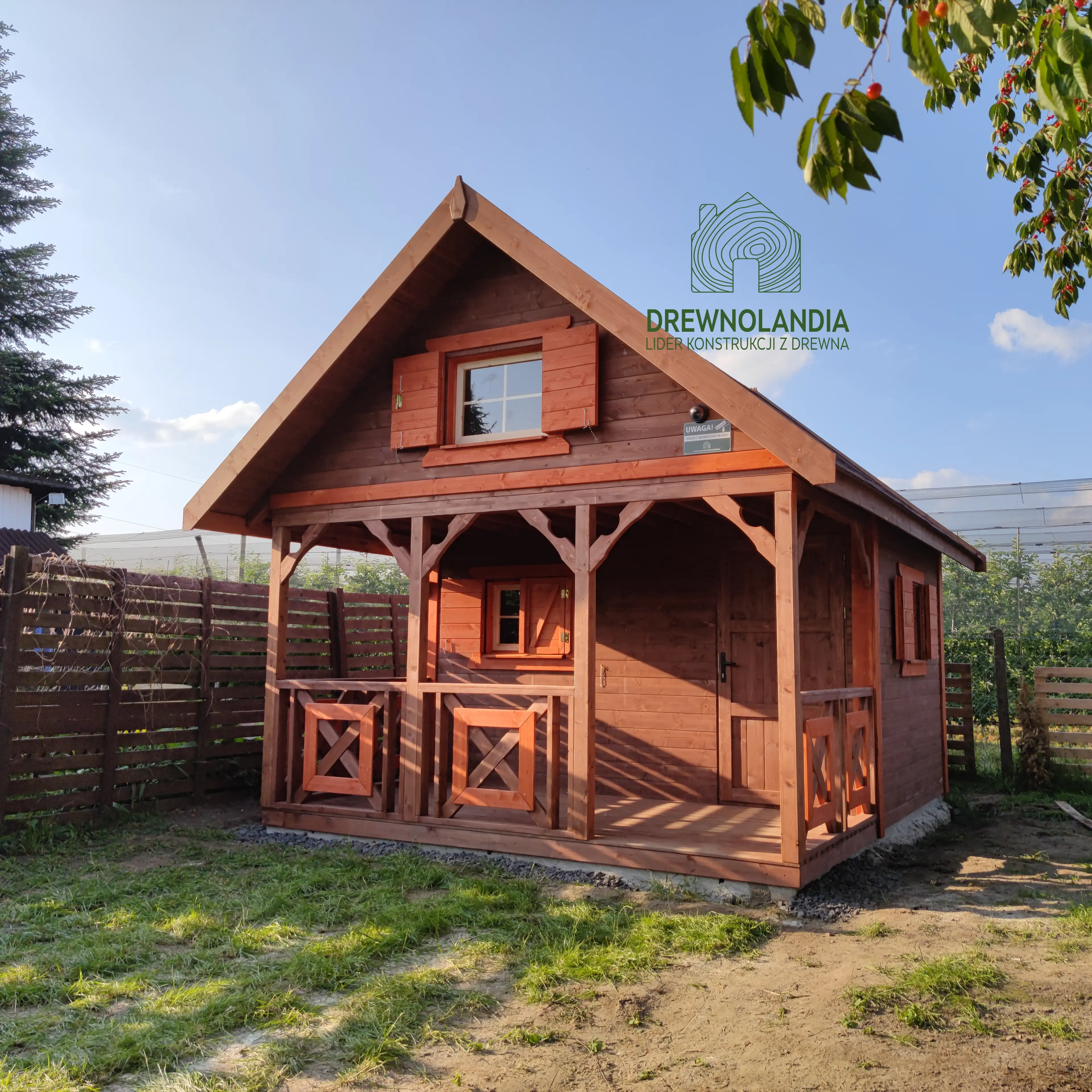 Domek letniskowy "Amadeusz I", z antresolą, 20m2