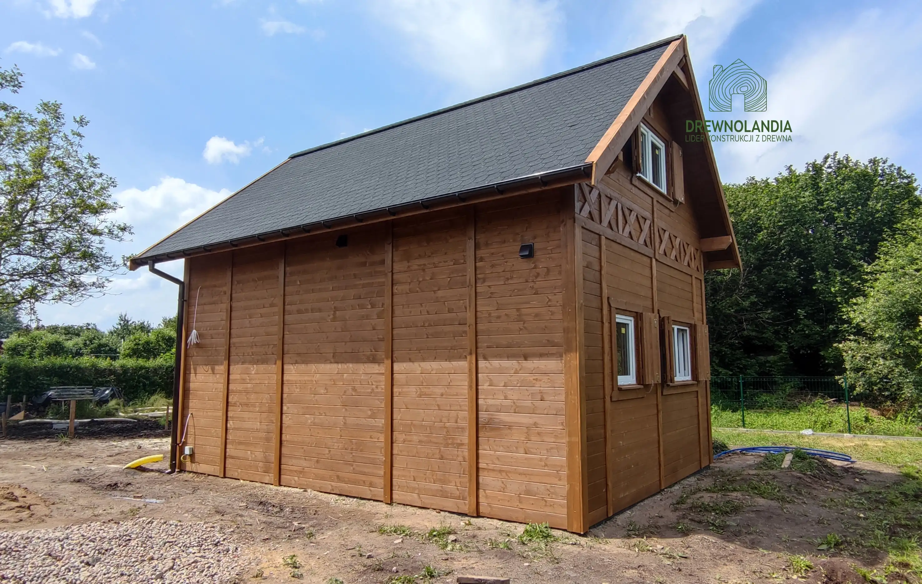 Drewnolandia CRP2 – domek rekreacyjny całoroczny