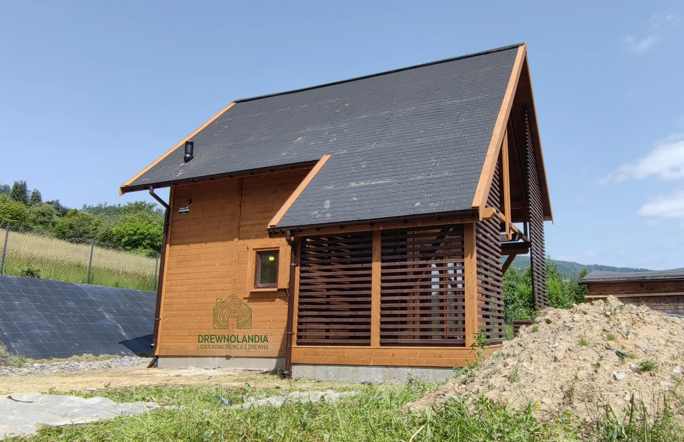 Mieszkalny domek całoroczny CRA10 PLUS – 35m²