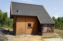 Domek mieszkalny całoroczny CRA10 PLUS z przestronną antresolą – 35m²