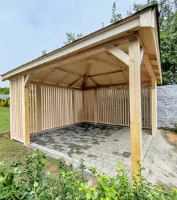 Altana Nela – widok na przestronną altanę 4,5x4,5 m