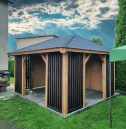 Przestronna altana Branda 4,5x4 m – idealna do ogrodu