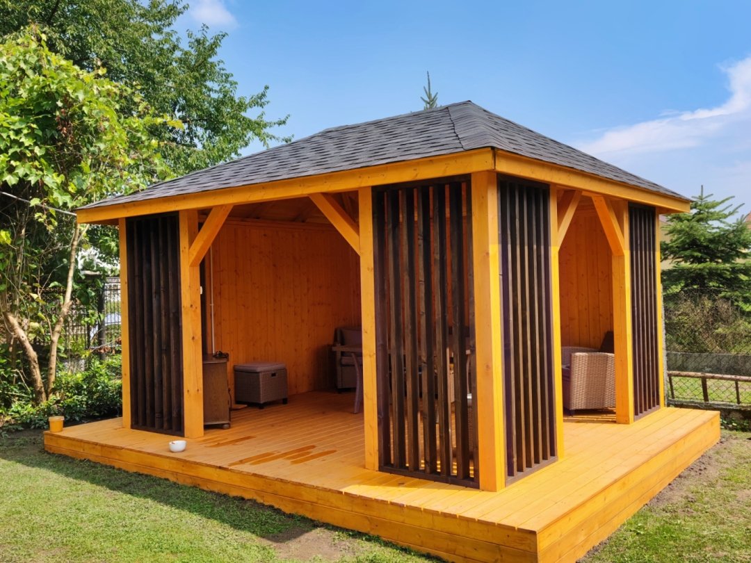Altana ogrodowa Branda – minimalistyczny design