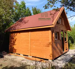 Letniskowy domek z drewna Wiktor I, wymiary 5x4 m