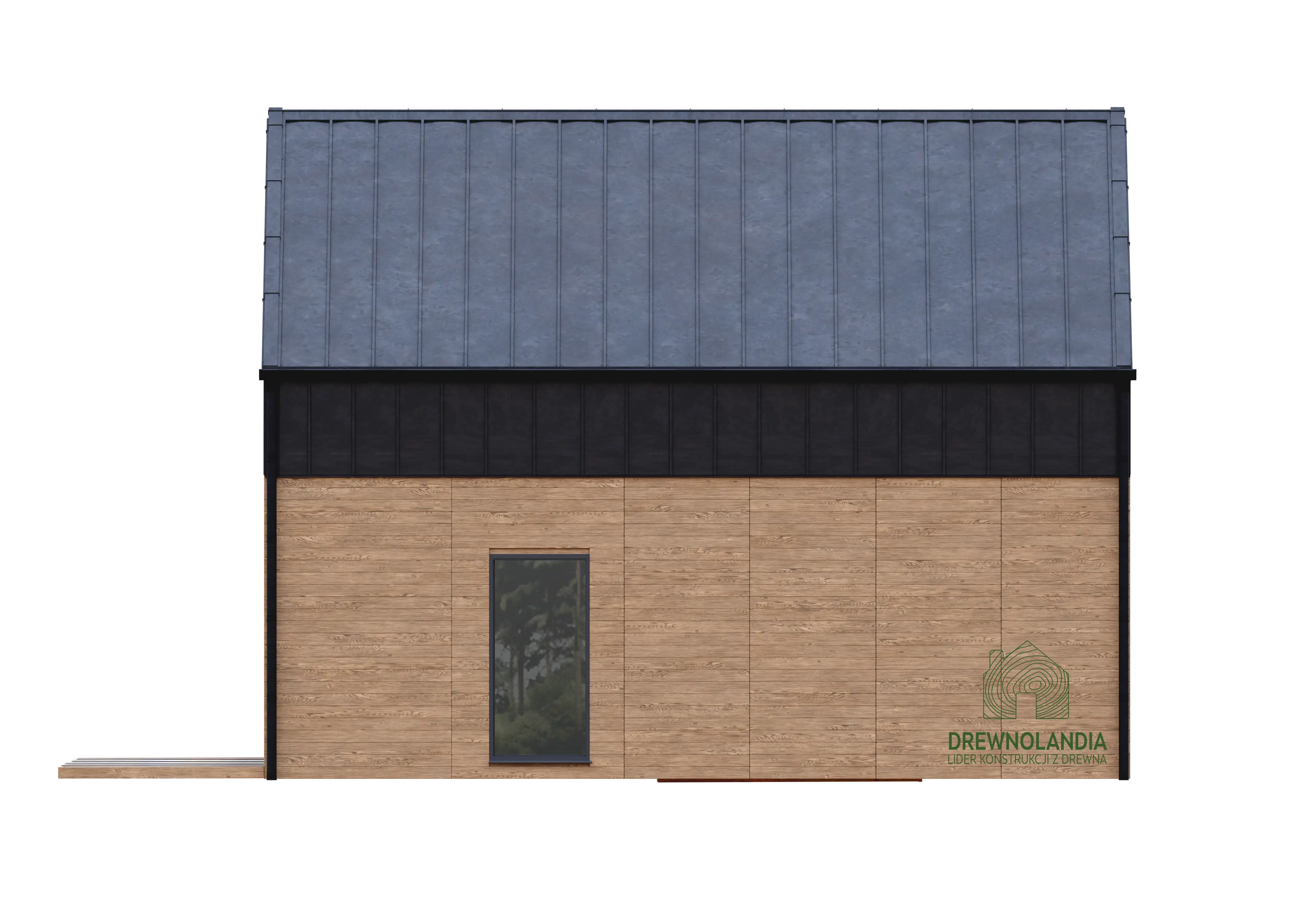 Richard – całoroczny dom drewniany inspirowany stylem skandynawskim