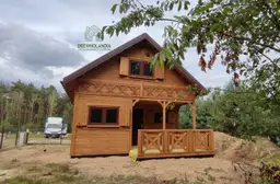 Fabian IV – letniskowy domek drewniany o powierzchni 35m², przestronny i funkcjonalny