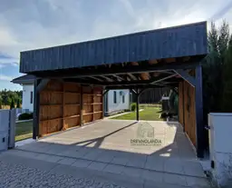 Wiata samochodowa Sara 6x5m – Nowoczesne zadaszenie dla dwóch aut - zdjęcie 5