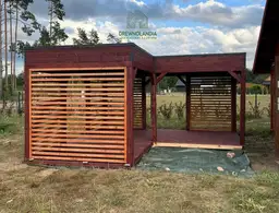 Altana Liwia 6x6 – przestronny i elegancki projekt na działkę