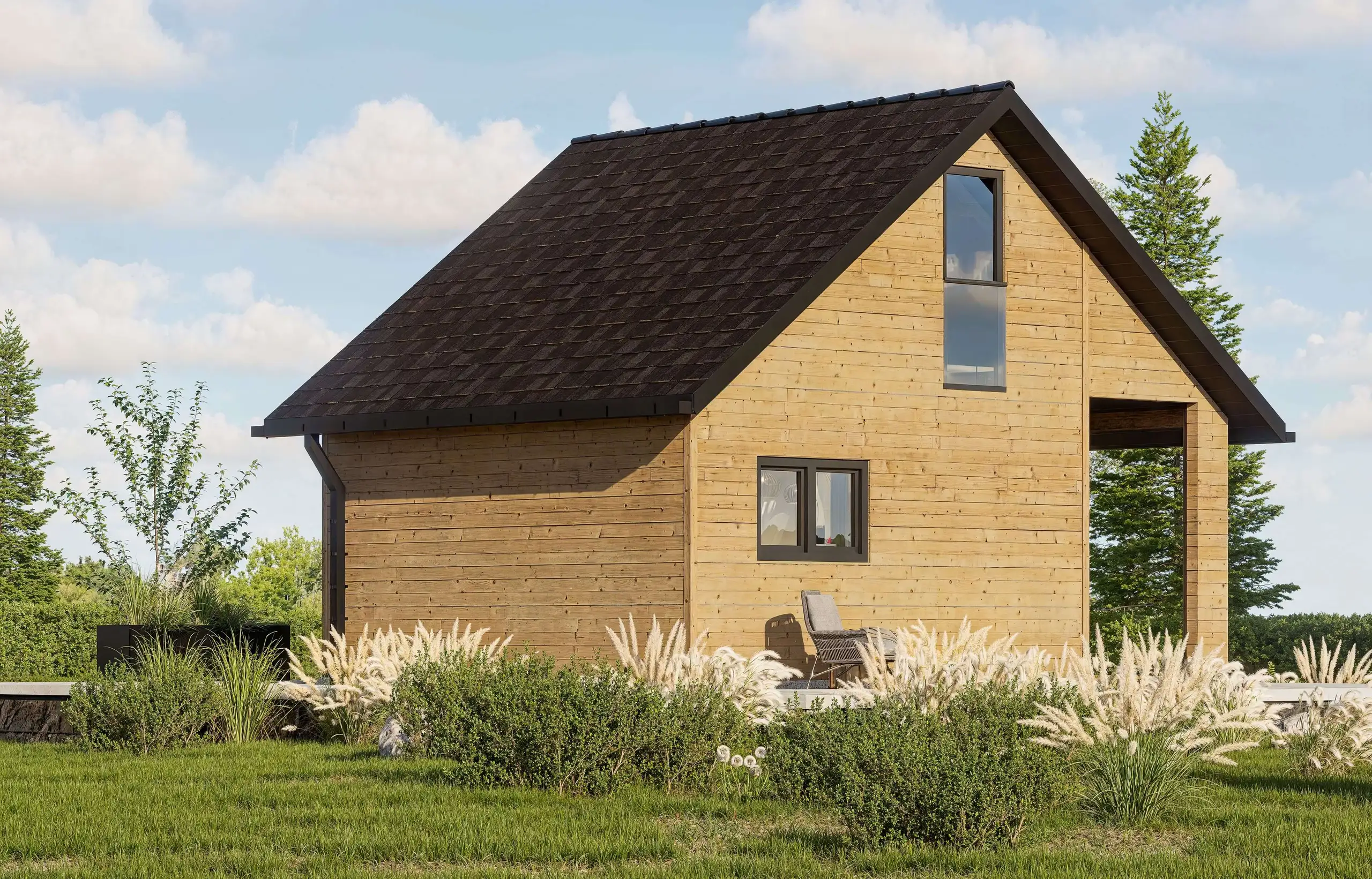 Domek rekreacyjny całoroczny CRP9 - 35 m²