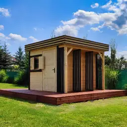 Domek gospodarczy z drewna Bonifacy v2 - 3x2,5m  - zdjęcie 5