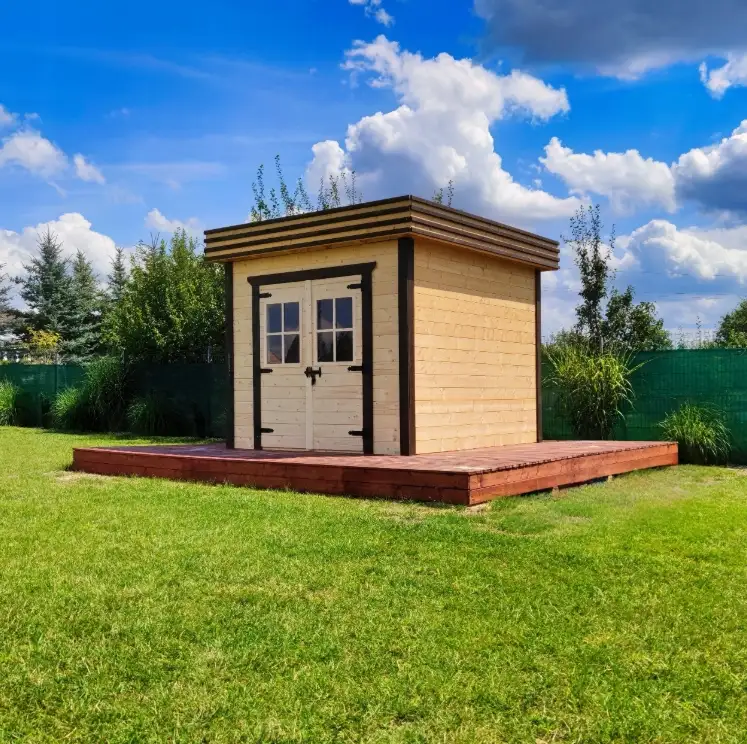 Domek gospodarczy do ogrodu Klaudiusz v2  - 3x2m 