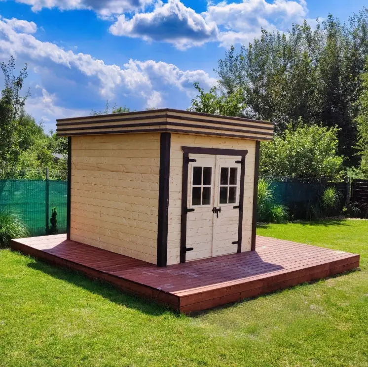 Domek gospodarczy do ogrodu Klaudiusz v2  - 3x2m 