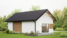 Najtańszy Dom mieszkalny całoroczny W Polsce CLT3  - WT 2021 – 70 m² - zdjęcie 3