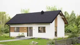 Najtańszy Dom mieszkalny całoroczny W Polsce CLT3  - WT 2021 – 70 m² - zdjęcie 4