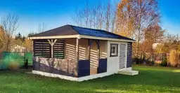 Altana Premium z Domkiem i Drewutnią Ludwik v3 6×4 m - zdjęcie 6