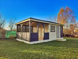 Altana Premium z Domkiem i Drewutnią Ludwik v3 6×4 m - zdjęcie 3