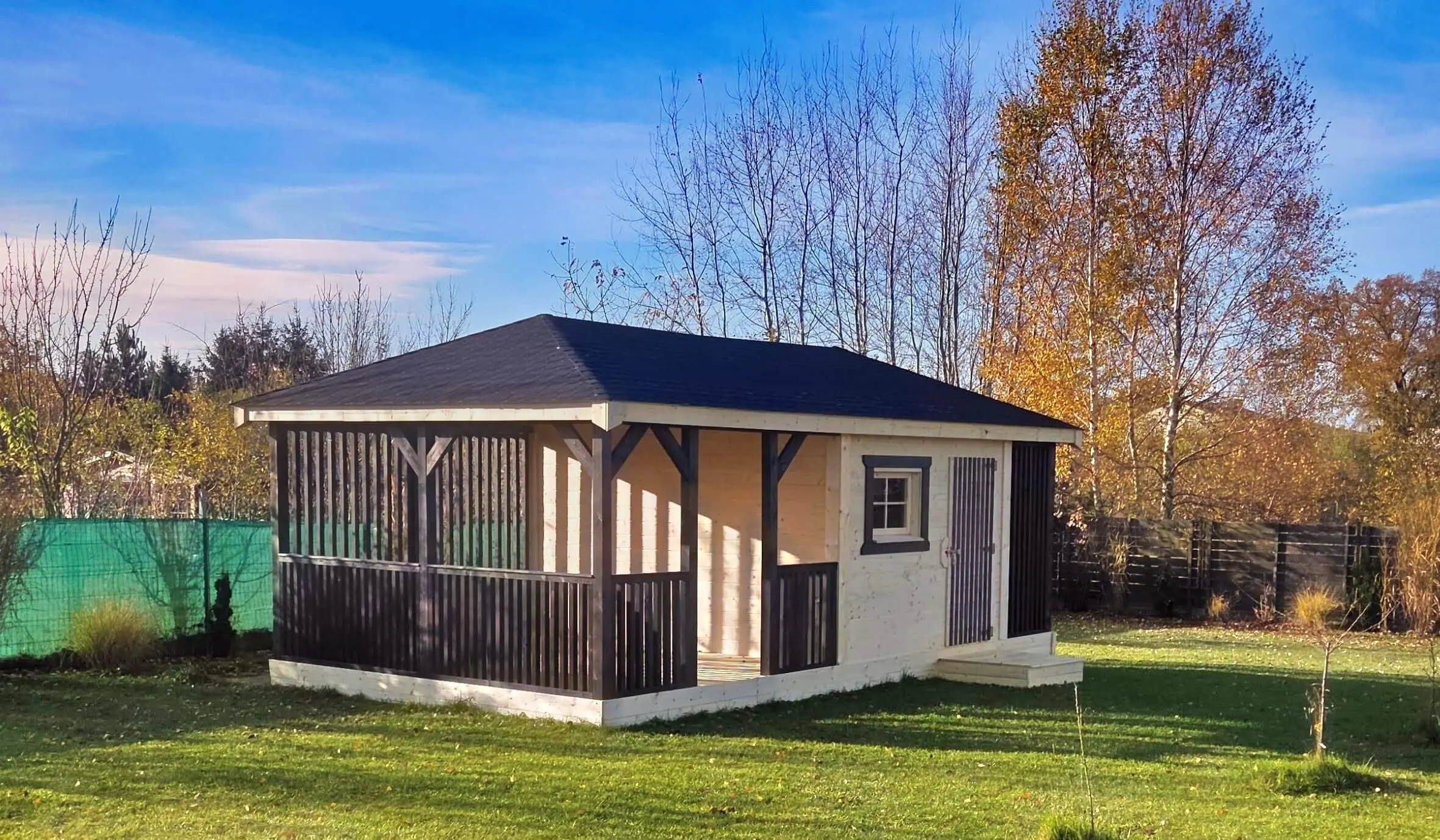 2w1 Altana z domkiem Ludwik v4 7×4 m