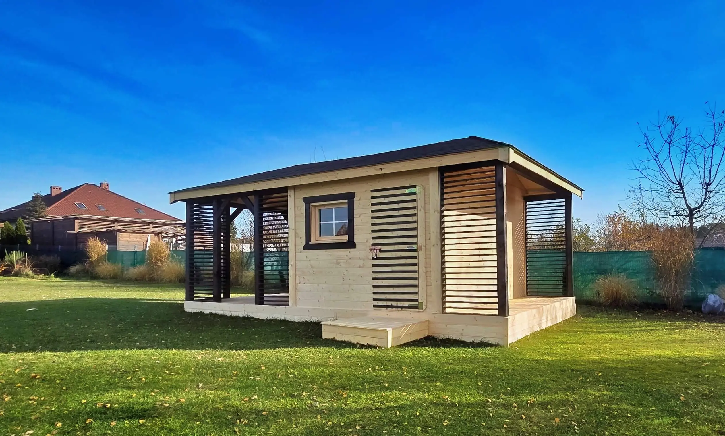 2w1 Altana z domkiem Ludwik v6 6×4 m