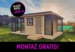 Zabudowa Ogrodowa 3w1: Altana, Domek, Drewutnia Ludwik v5 7×3 m - zdjęcie 1