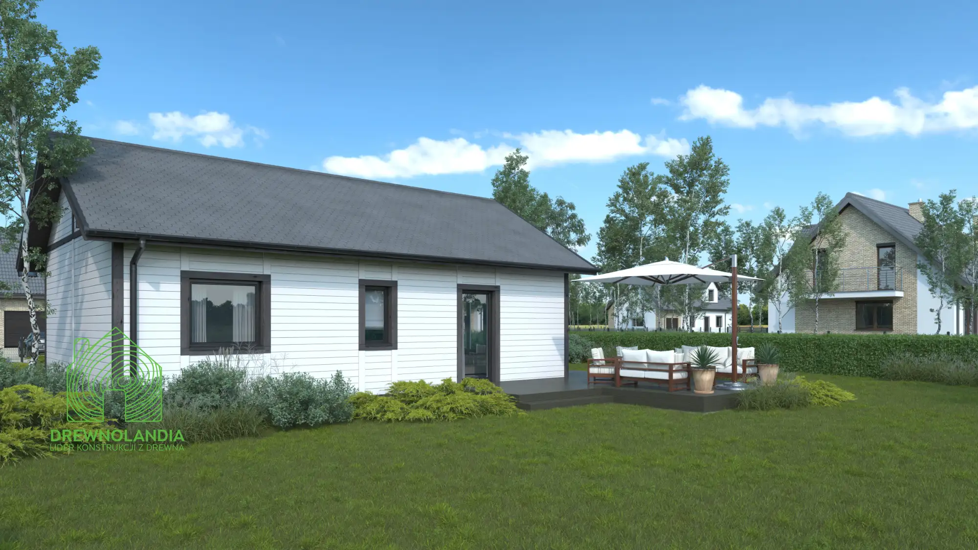 Dom DREWNOLANDIA 51 PLUS – 70 m² 