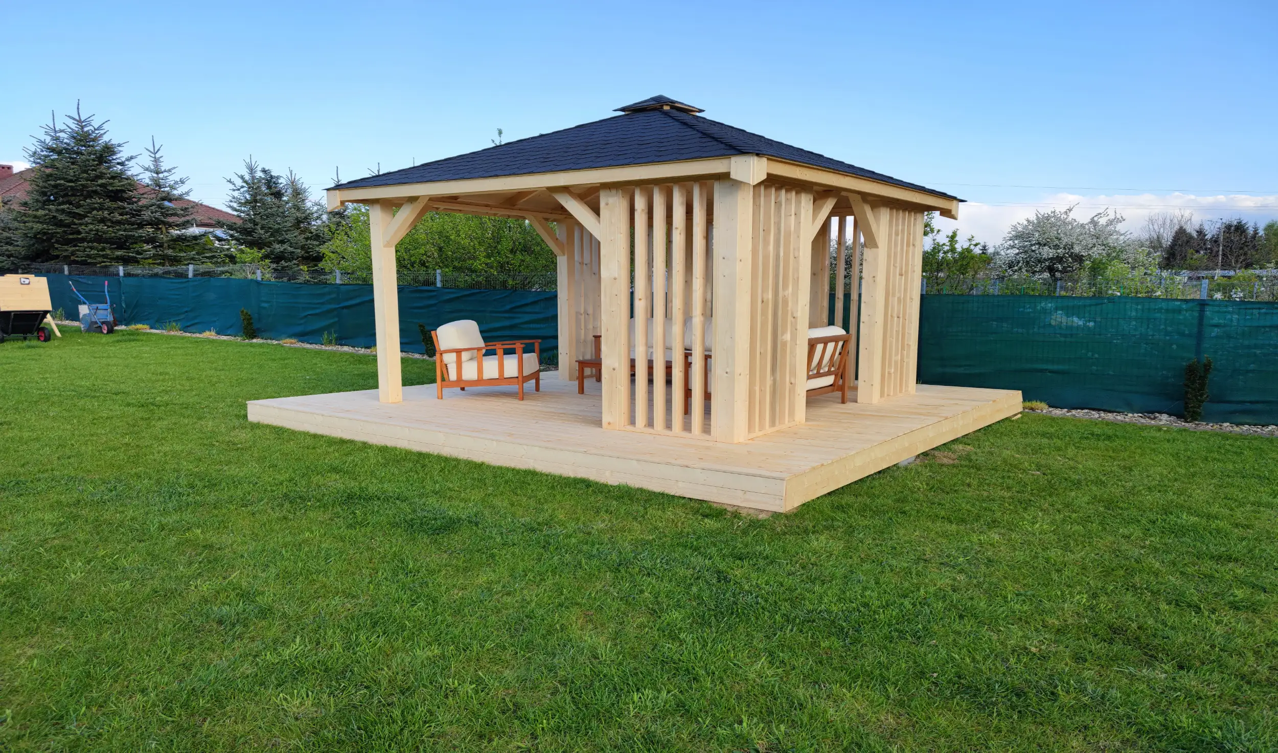 Nowoczesna altana ogrodowa Nela – styl i jakość