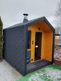 Sauna Fińska z piecem opalanym drewnem - zdjęcie 2
