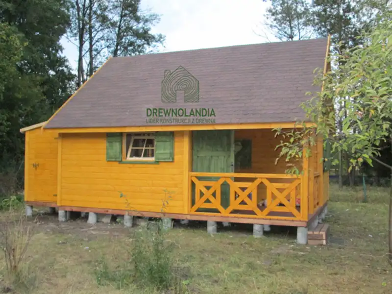 Domek drewniany Wiktor III - 5x6m SSO