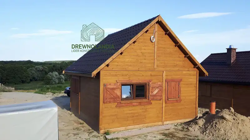 Domek drewniany Wiktor III - 5x6m SSO