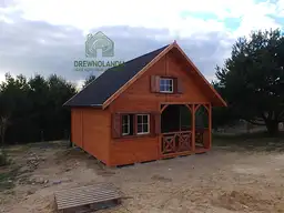 Domek drewniany Wiktor III - 5x6m SSO - zdjęcie 48