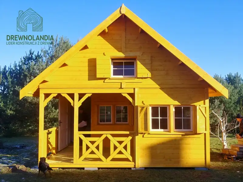 Domek drewniany Wiktor III - 5x6m SSO
