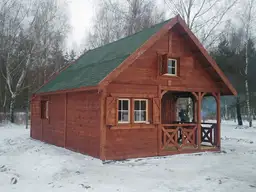 Domek drewniany Wiktor III - 5x6m SSO - zdjęcie 26