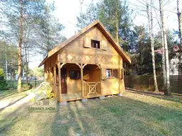 Domek drewniany Wiktor III - 5x6m SSO - zdjęcie 70