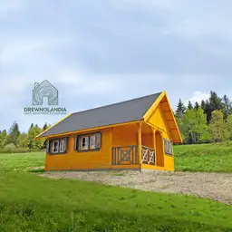 Domek drewniany Wiktor III - 5x6m SSO - zdjęcie 6