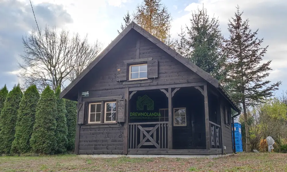 Domek drewniany Wiktor III - 5x6m SSO