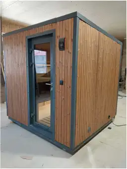 Sauna Fińska kompaktowa 2,5x2,5m - zdjęcie 1