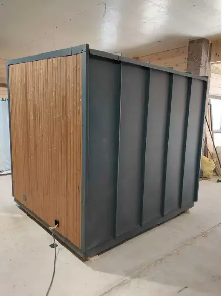 Sauna Fińska kompaktowa 2,5x2,5m