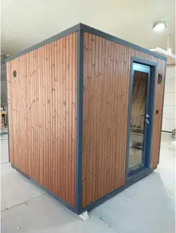 Sauna Fińska kompaktowa 2,5x2,5m - zdjęcie 4