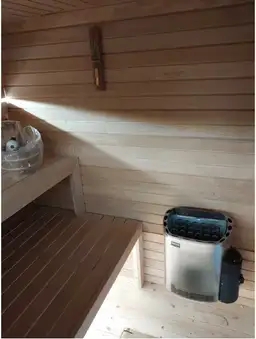 Sauna Fińska kompaktowa 2,5x2,5m - zdjęcie 6