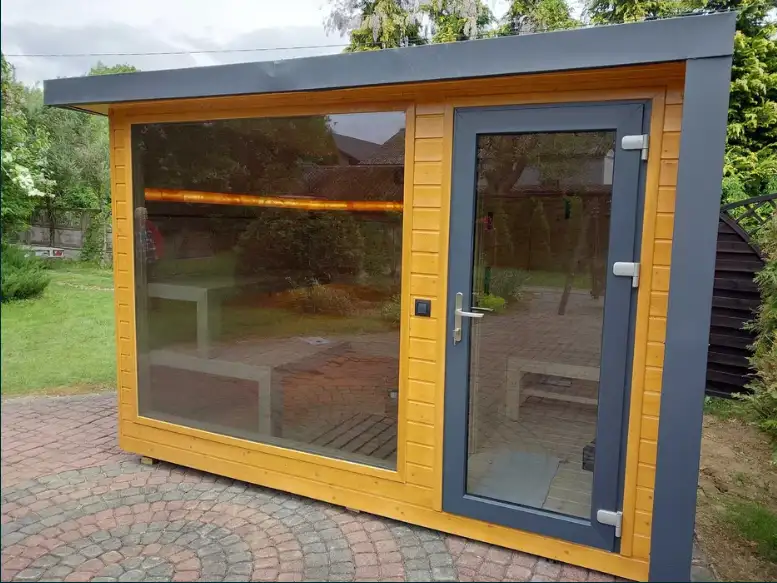 Sauna Fińska z przedsionkiem 3,5x2,5m