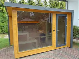 Sauna Fińska z przedsionkiem 3,5x2,5m - zdjęcie 1