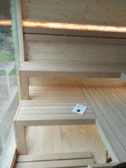 Sauna Fińska z przedsionkiem 3,5x2,5m - zdjęcie 7