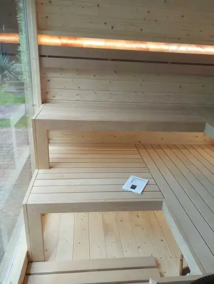 Sauna Fińska z przedsionkiem 3,5x2,5m